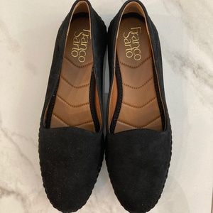 Franco Sarto Jasmine Smoking Loafer- Black